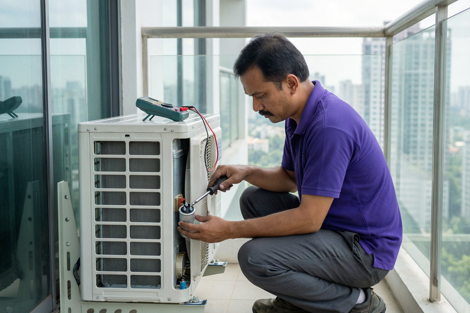 AC Capacitor Replacement