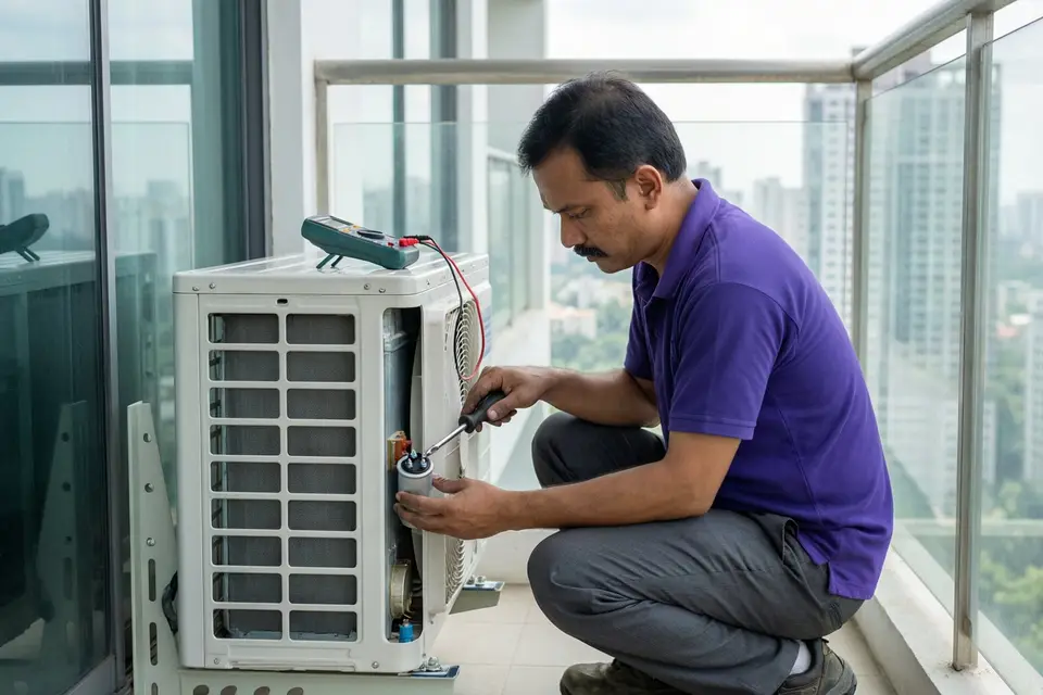 AC Capacitor Replacement