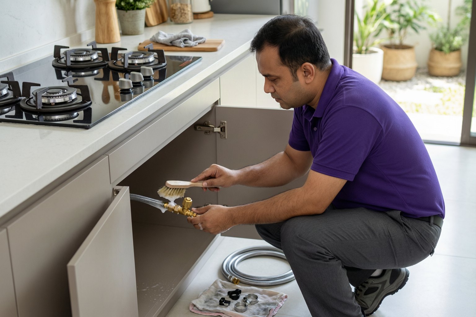 Gas Stove Leak Repair