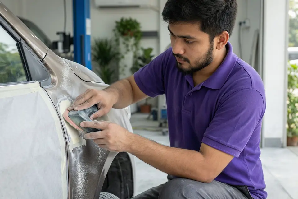 Car denting and painting