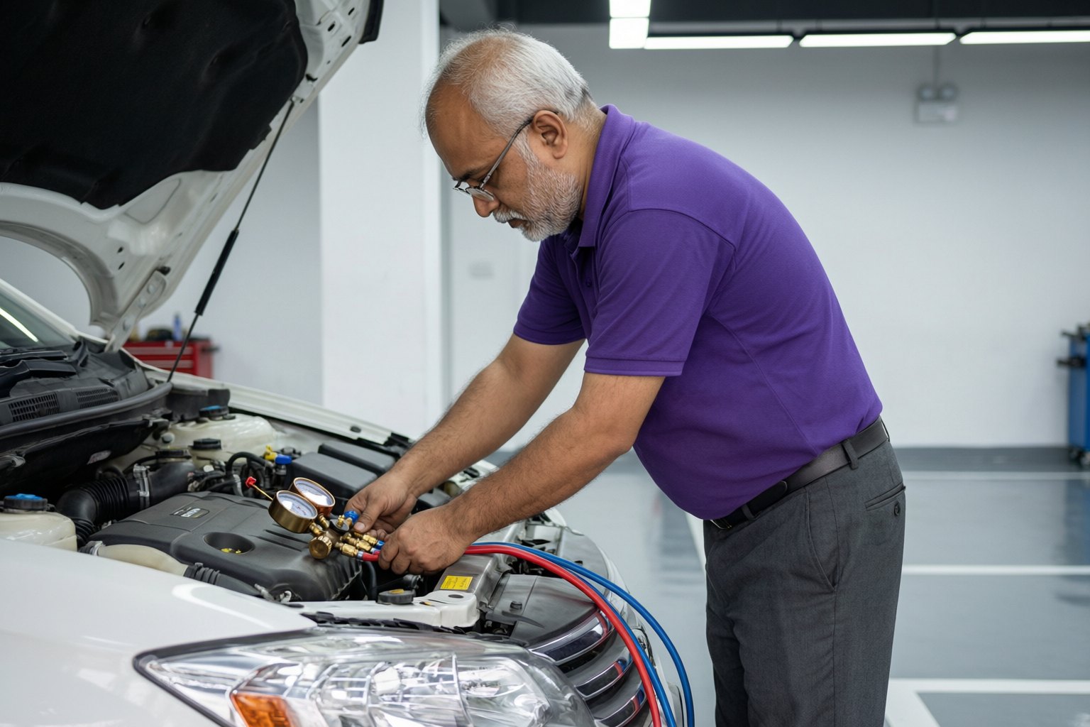 Car AC Servicing Package.