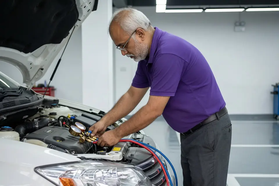 Car AC Servicing Package.