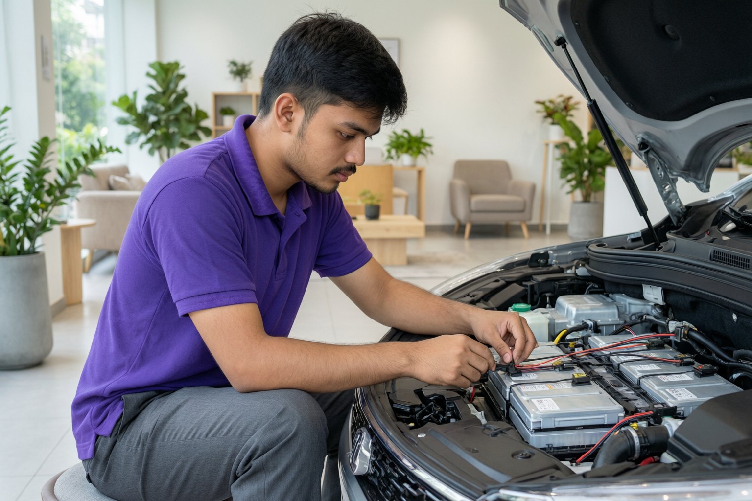 Hybrid Car Battery Balancing