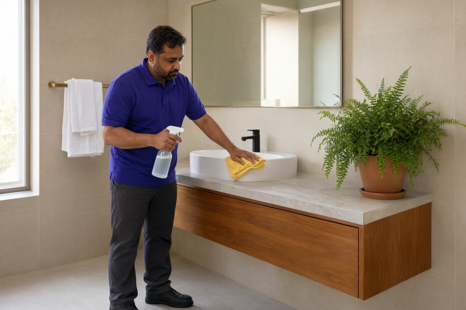 Bathroom Regular Cleaning