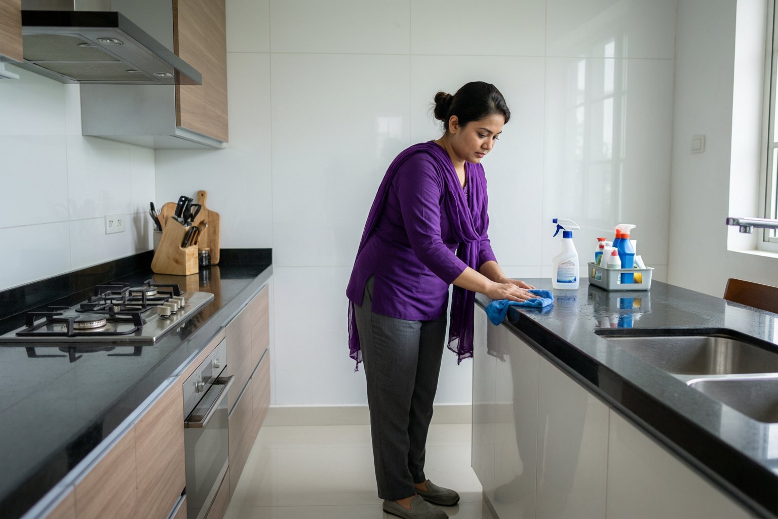 Kitchen Deep Cleaning.