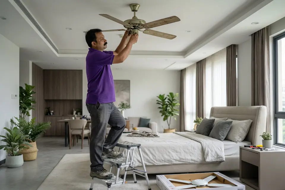 Ceiling Fan Install / Uninstall