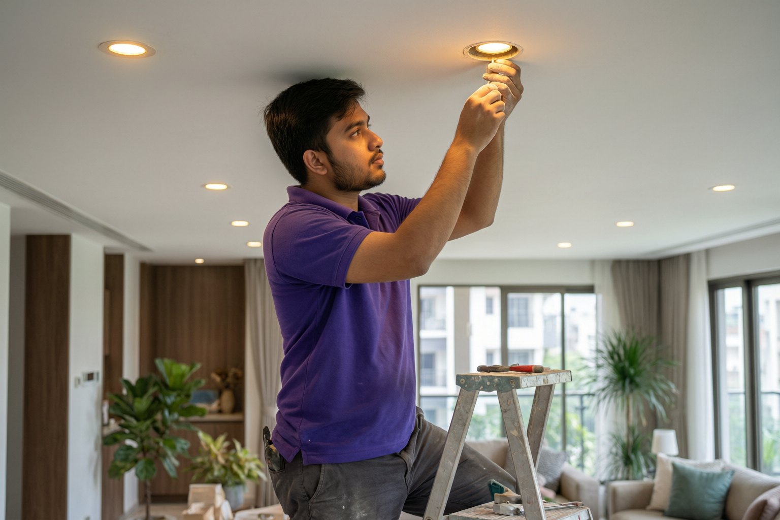 Light Servicing or Installation