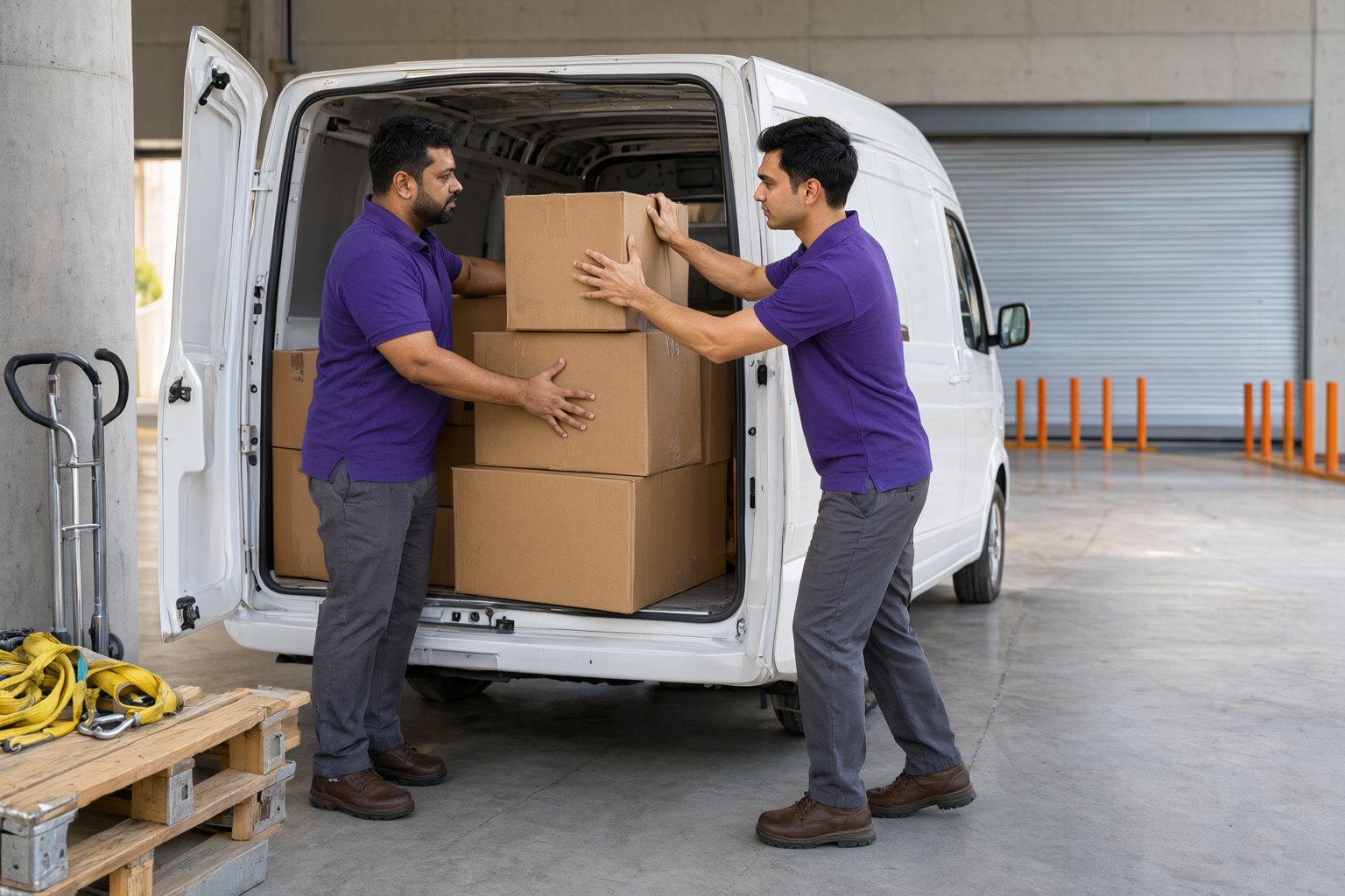Covered Van Rental.